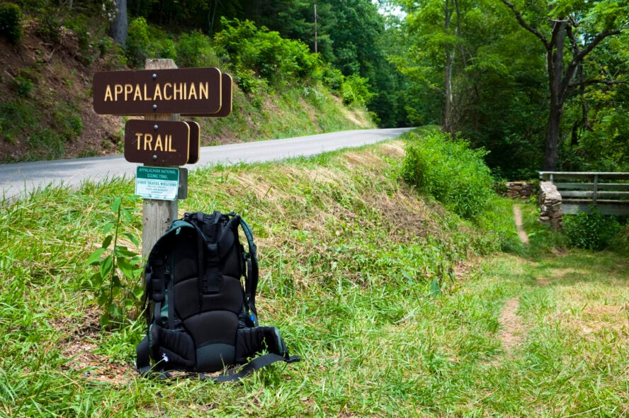 Springer Mountain, the southern terminus of the Appalachian Trail, is located 8.5 miles north of Amicalola Falls.