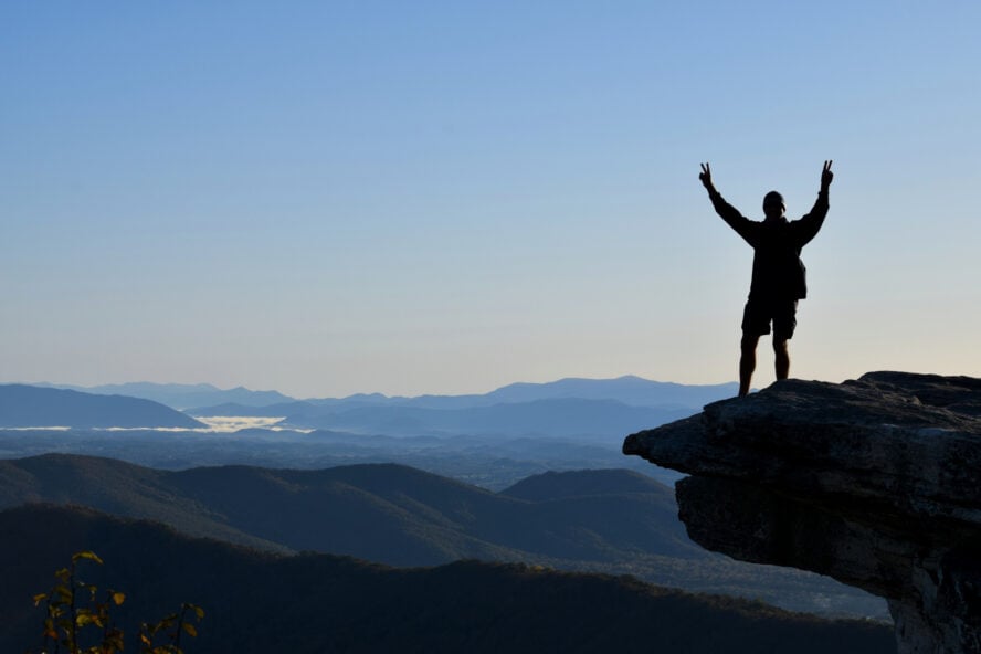 A flip flop thru-hike is when a hiker starts their hike at a less conventional spot to then returns to complete the remainder of the trail. 