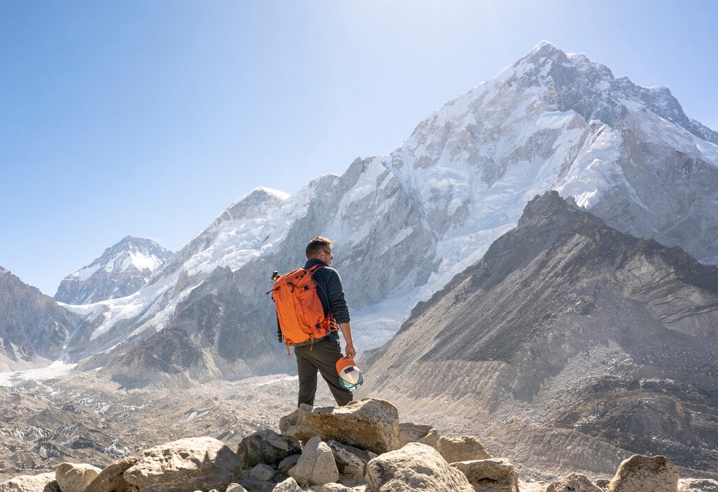 Hiking the Everest Base Camp trek in Nepal