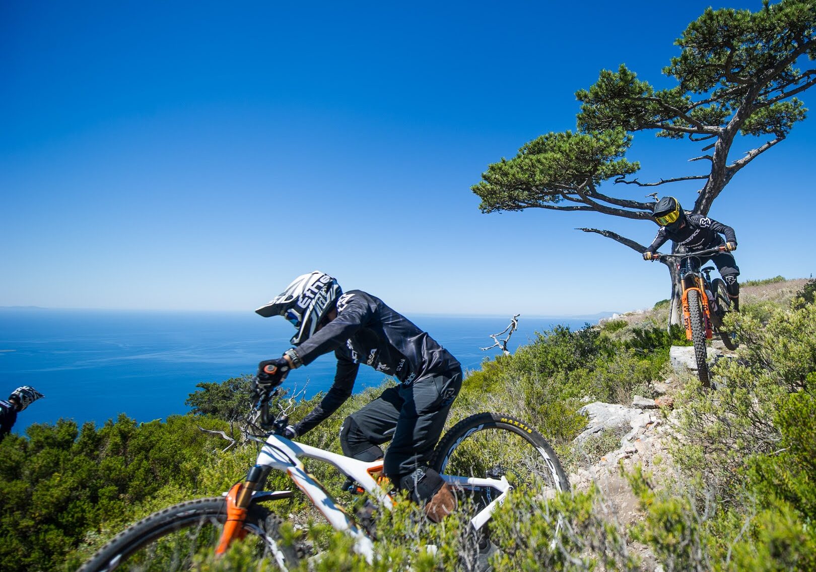 Mountain biking on St. Nicholas, Hvar