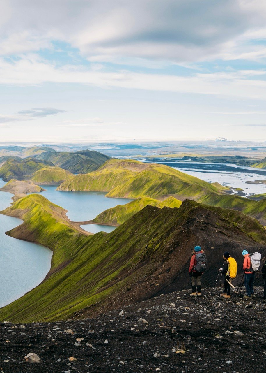 Iceland view hidden trails
