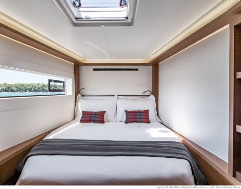 Lagoon 46 cabin