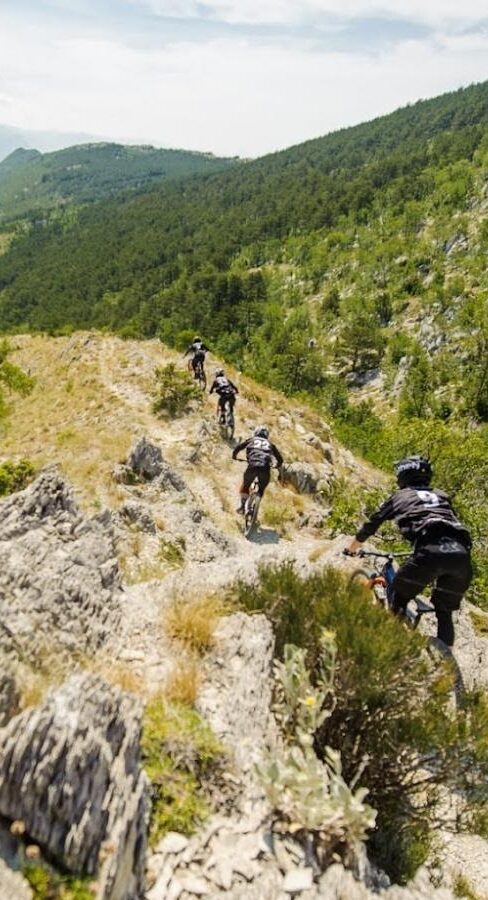 Numerous restored MTB trails can accommodate every mountain biker, from a newcomer to an adrenaline-seeking pro!