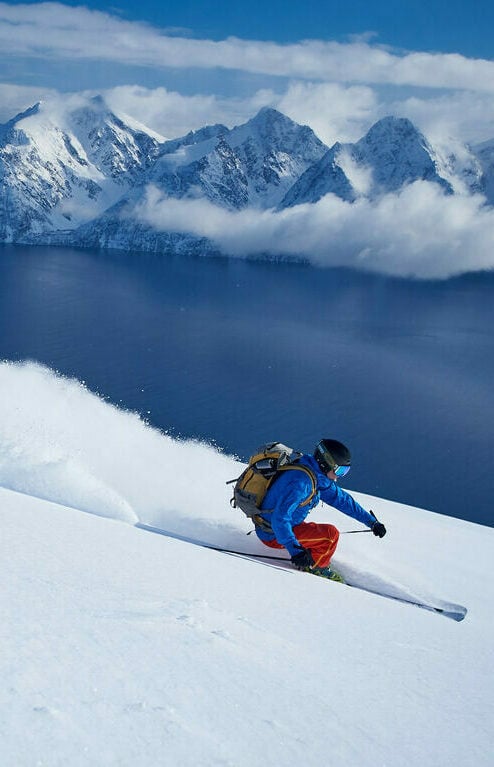 Sailing and Skiing in the Remote Lyngen Alps