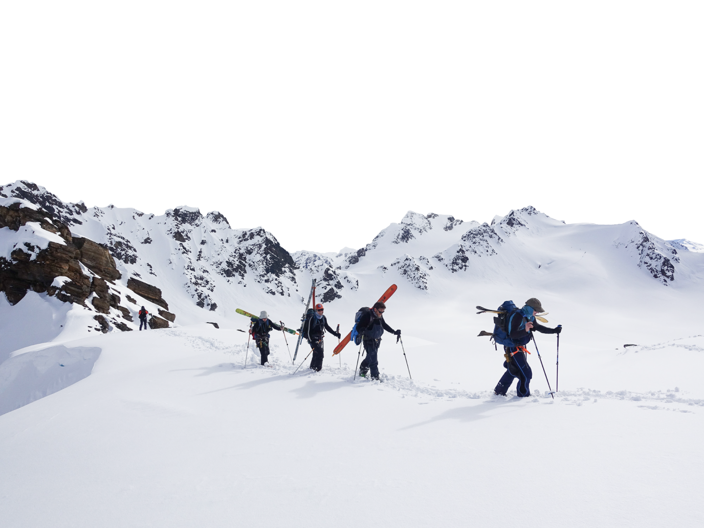 Summiting the peaks of Svalbard and skiing their slopes is one of the top highlights of this adventure.
