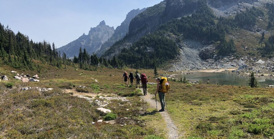 The Wonderland Trail features 22,000 feet of elevation gain over the course of 93 miles.