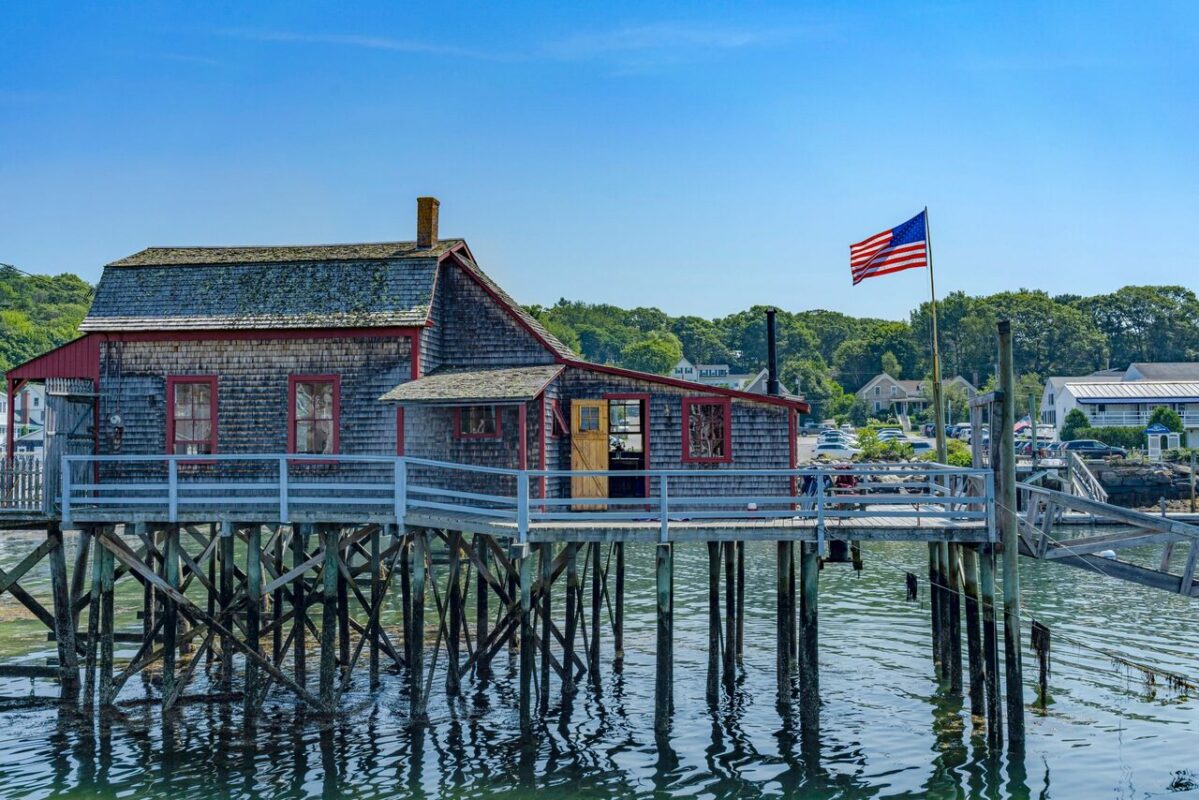 A picturesque port in Acadia National Park