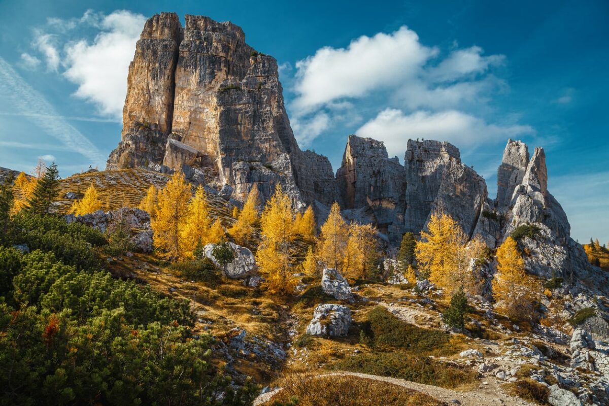 Cinque Torri in the Dolomites