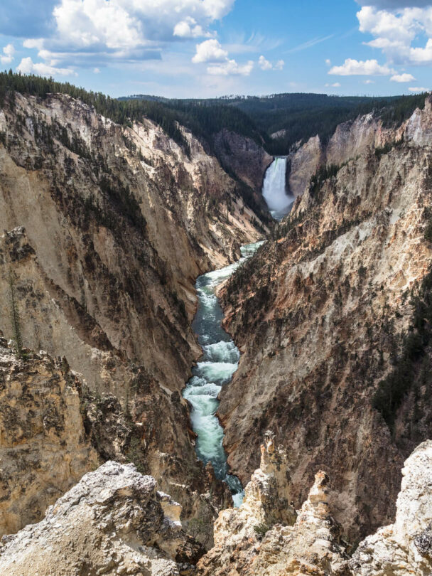 Hiking and camping in Yellowstone and Grand Teton, Wyoming