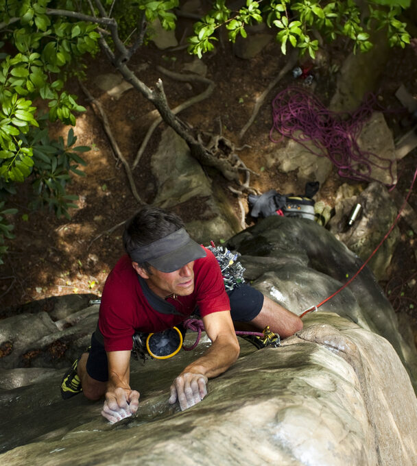 Rock climbing clinics in Red River Gorge