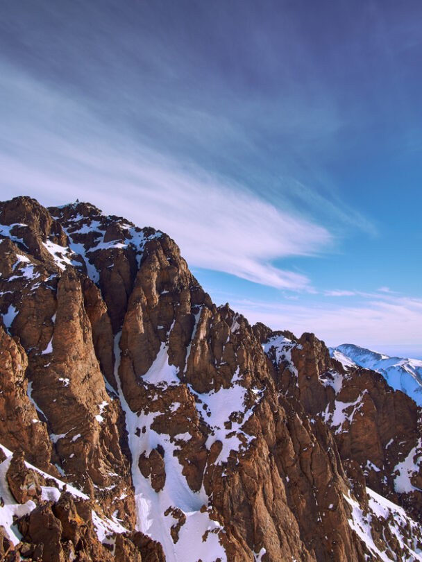 Winter Hiking on Mount Toubkal