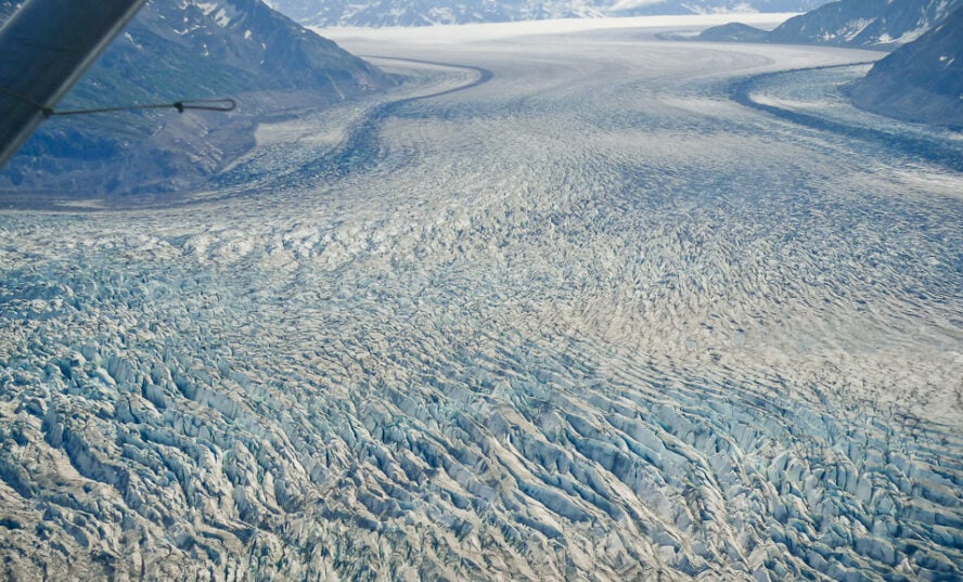  Miraculous textures as seen from the plane en route to Denali National Park