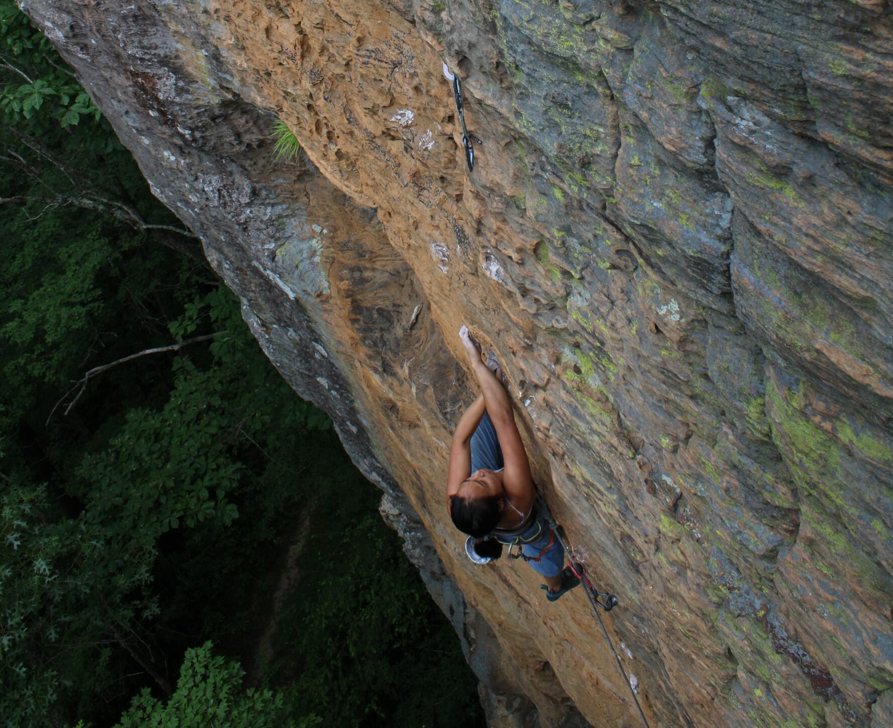 Rock climbing clinics in Red River Gorge