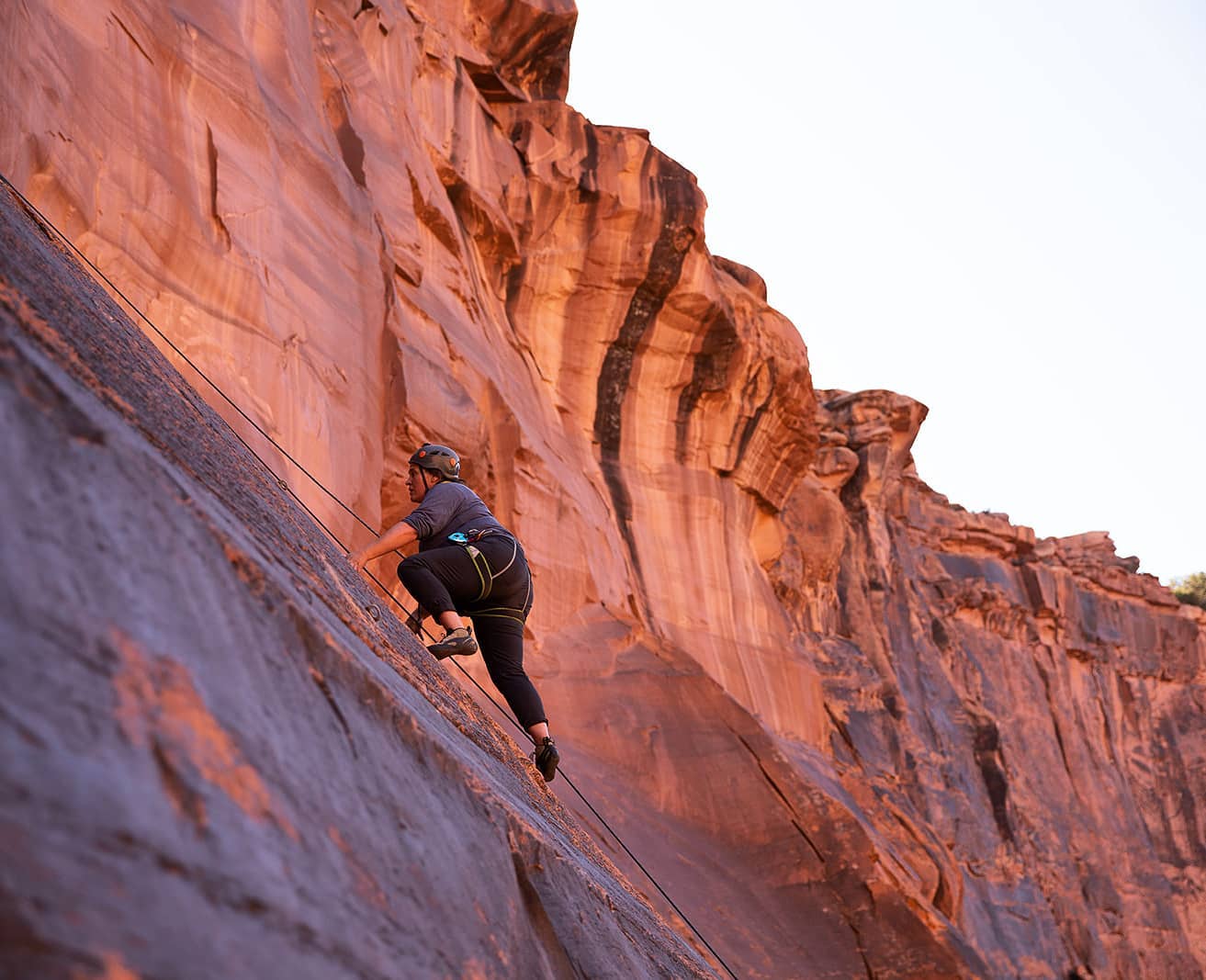 Rock Climbing Progression in Moab