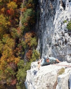 Rock climbing weekend in the Gunks