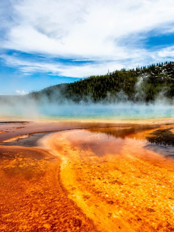 Hiking and camping in Yellowstone and Grand Teton, Wyoming