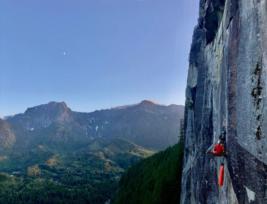 The Upper Town Wall is a great place to hone your big-wall climbing skills.