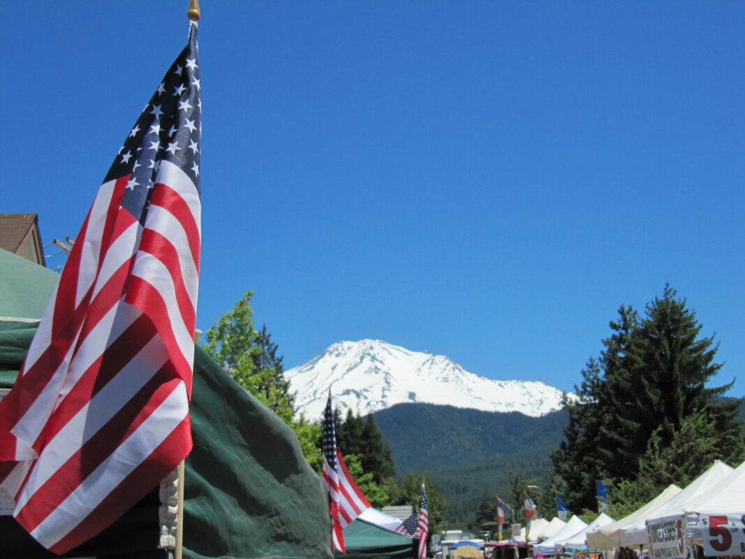 Downtown Mount Shasta City, California