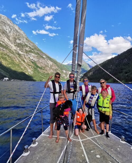 Guided Family Sailing Trip in Western Norway