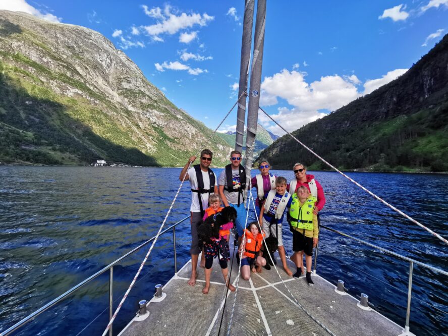 Guided Family Sailing Trip in Western Norway