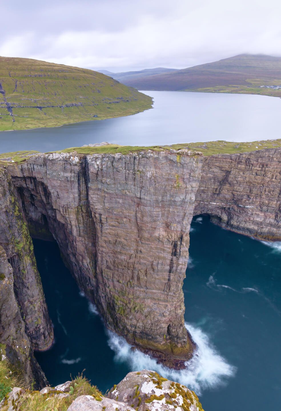 The jaw-dropping steep cliffs and other scenery awaits you on the Faroe Islands.