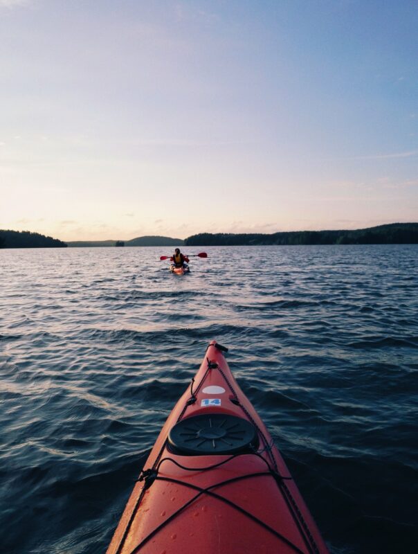 Sea kayakers in Prince William Sound