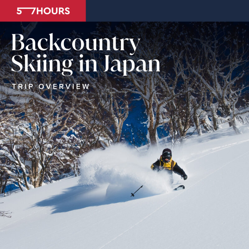 Hokkaido, Japan Backcountry Skiing Guided Tour 57hours