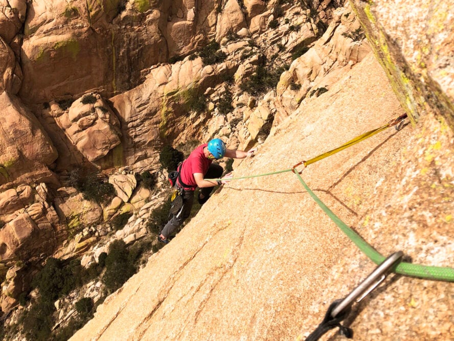 Climbing at Cochise Stronghold is a backcountry adventure, and you should prepare accordingly!