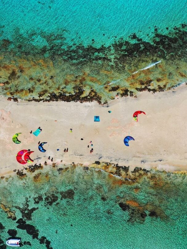 Sailing and kitesurfing camp in the Cyclades, Greece