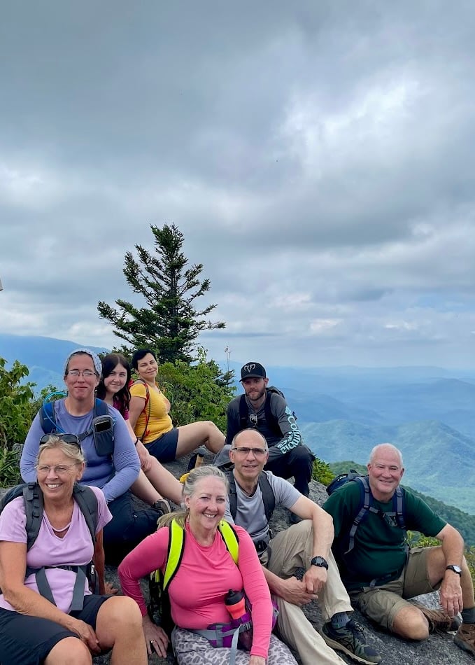 Hikers Smoky Mountains