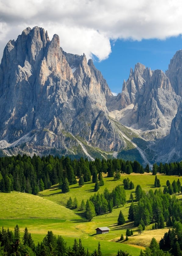Marmolada massif Dolomites
