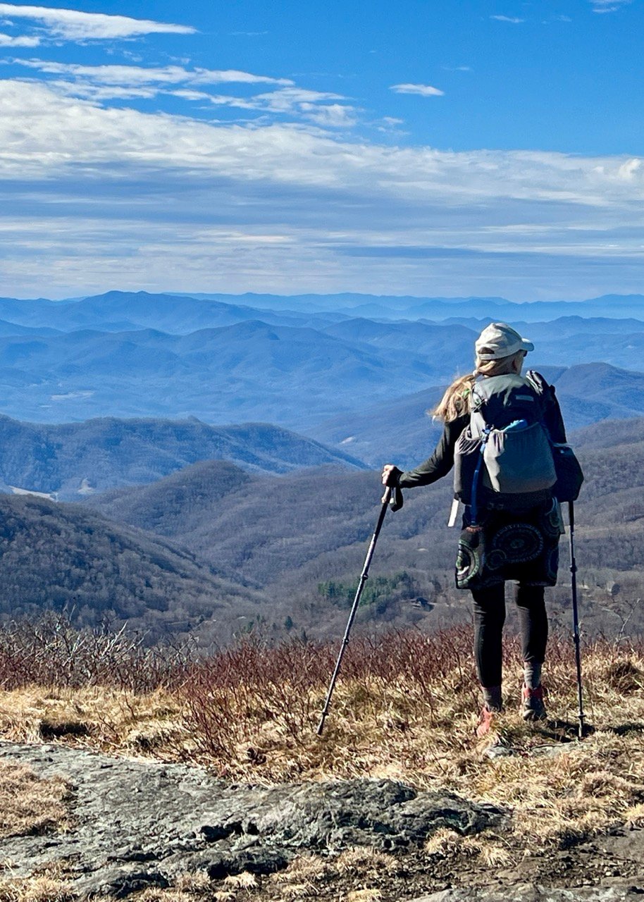 Roan Highlands hiker