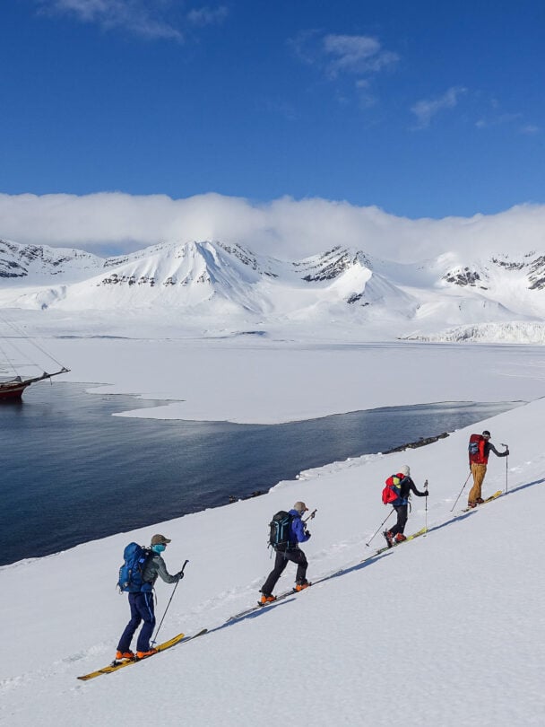 svalbard ski sail adventure