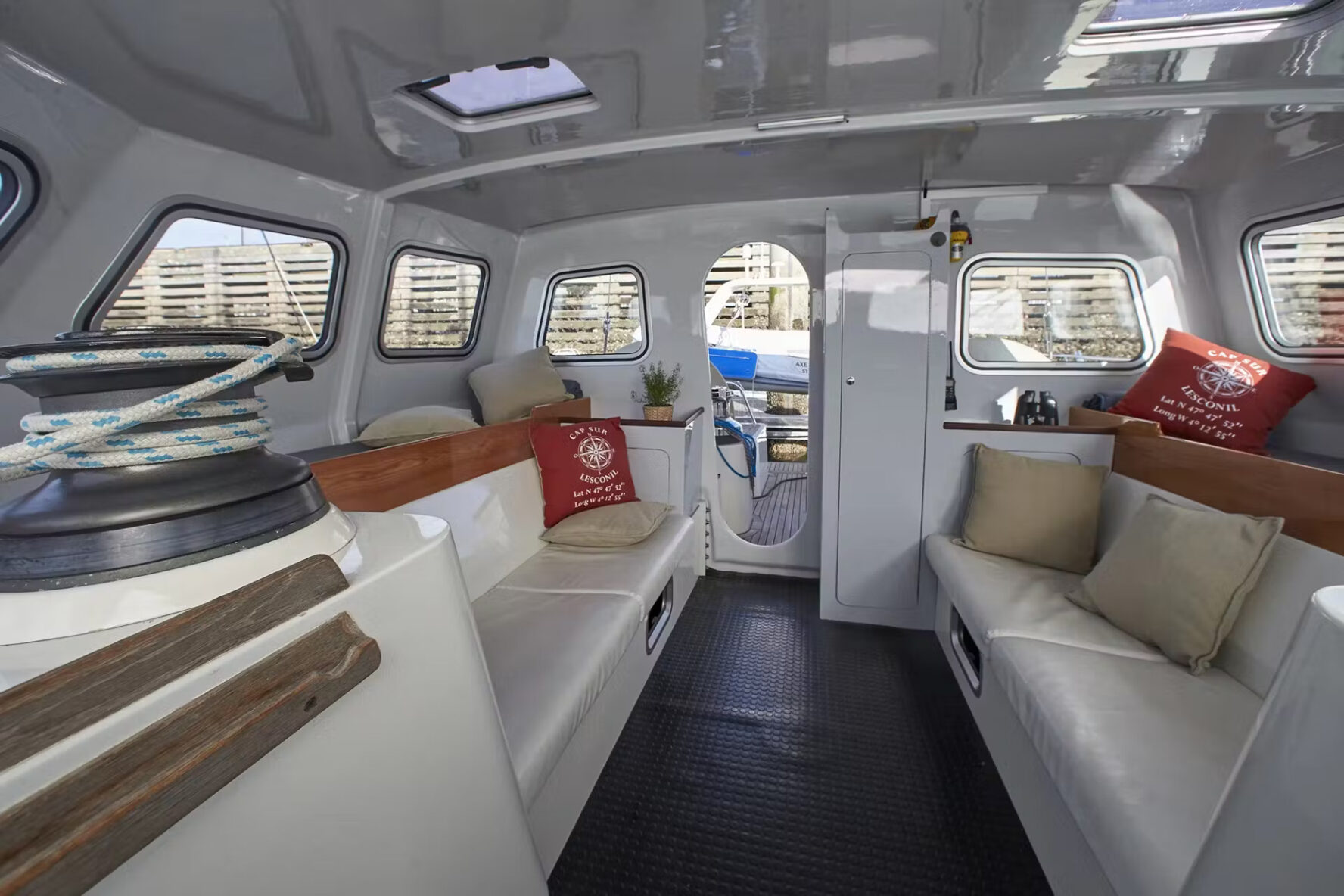 Varuna boat spacious interior