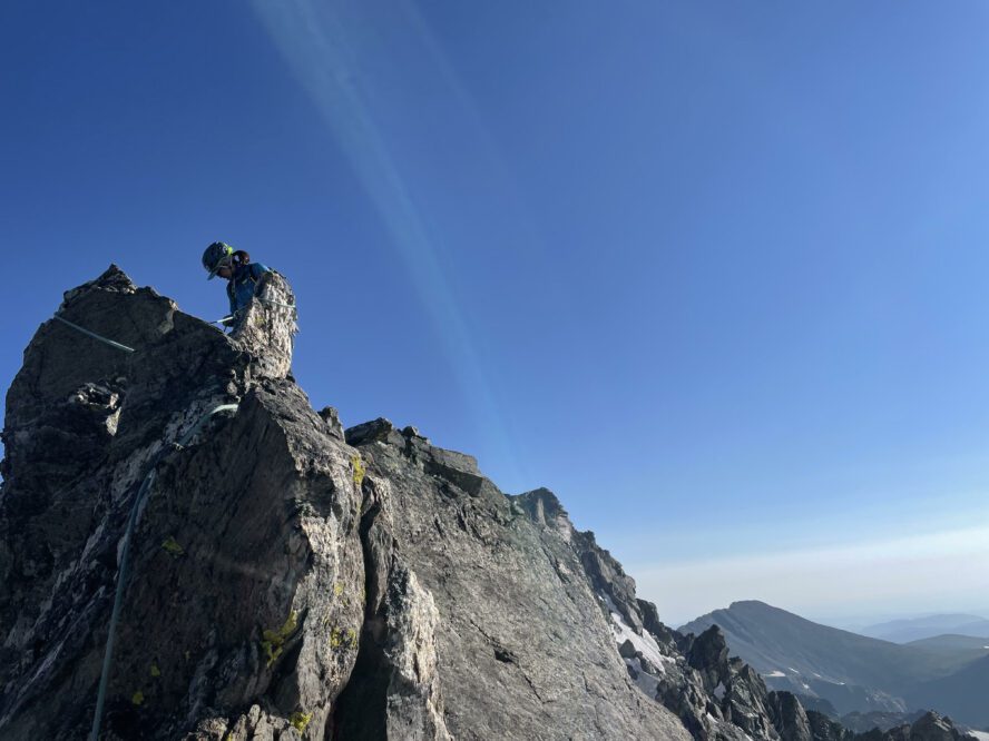 The Arapaho Peaks Traverse is a classic scramble, hike, and climb.