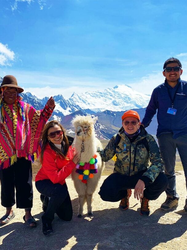 Hiking the Rainbow Mountain in Peru
