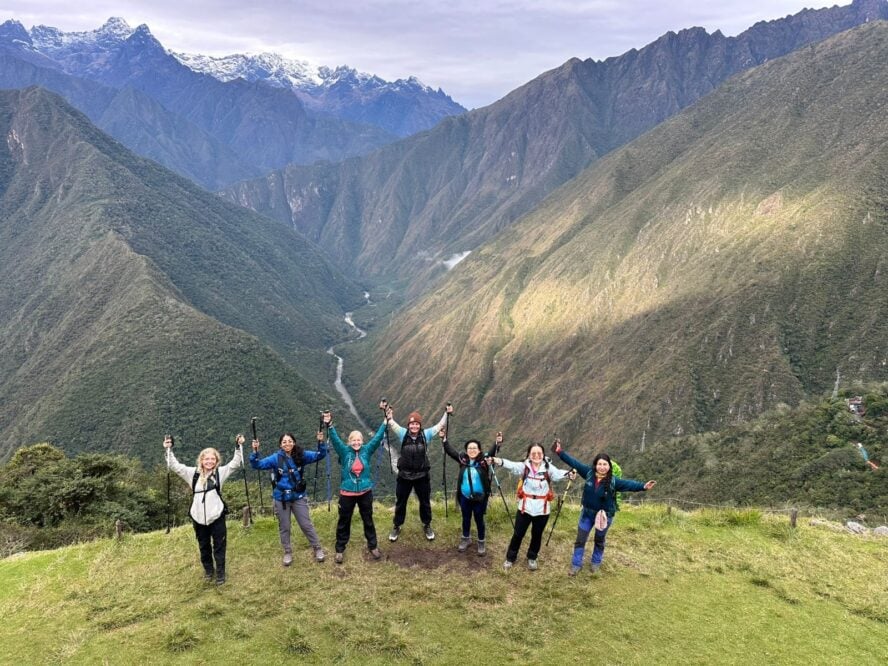 Women's Machu Pichu Trek Hiking Tour