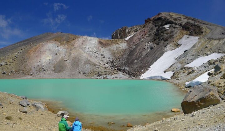 Emerald lakes Tongariro