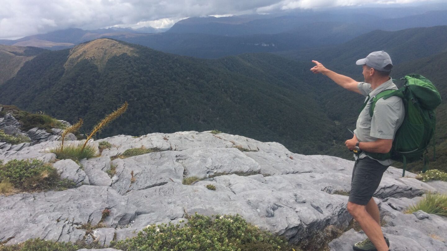 Hiking Mt Arthur hut