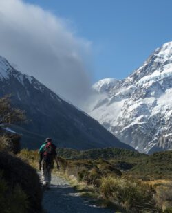 Guided New Zealand Ultimate hiking tour.