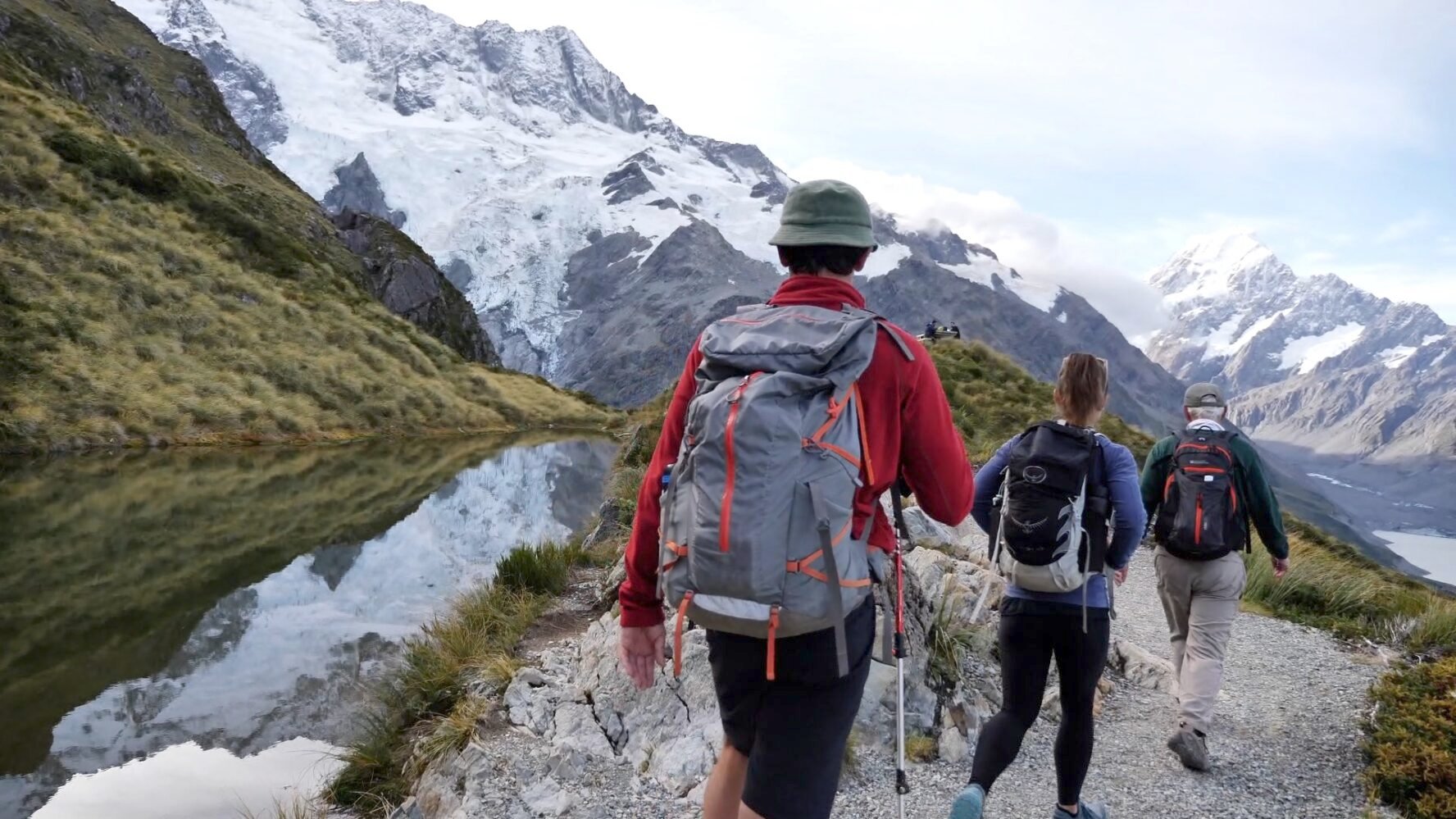 Hiking ultimate NZ adventure