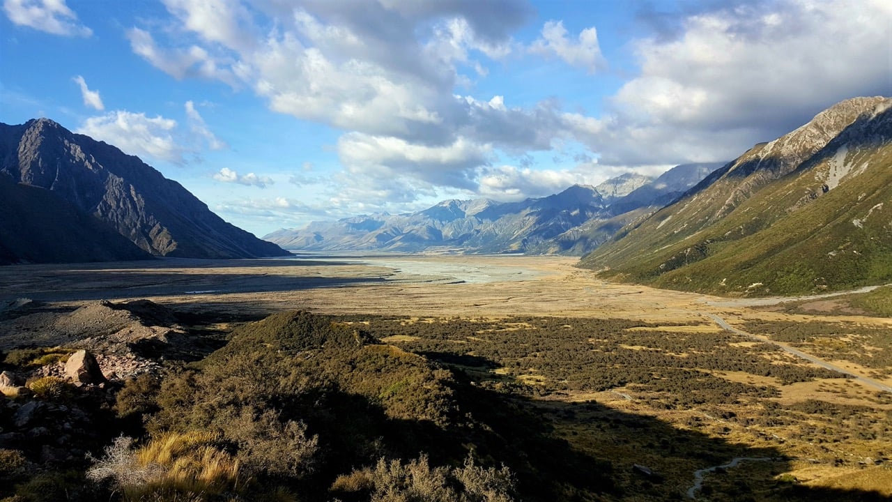 New Zealand panoramic view