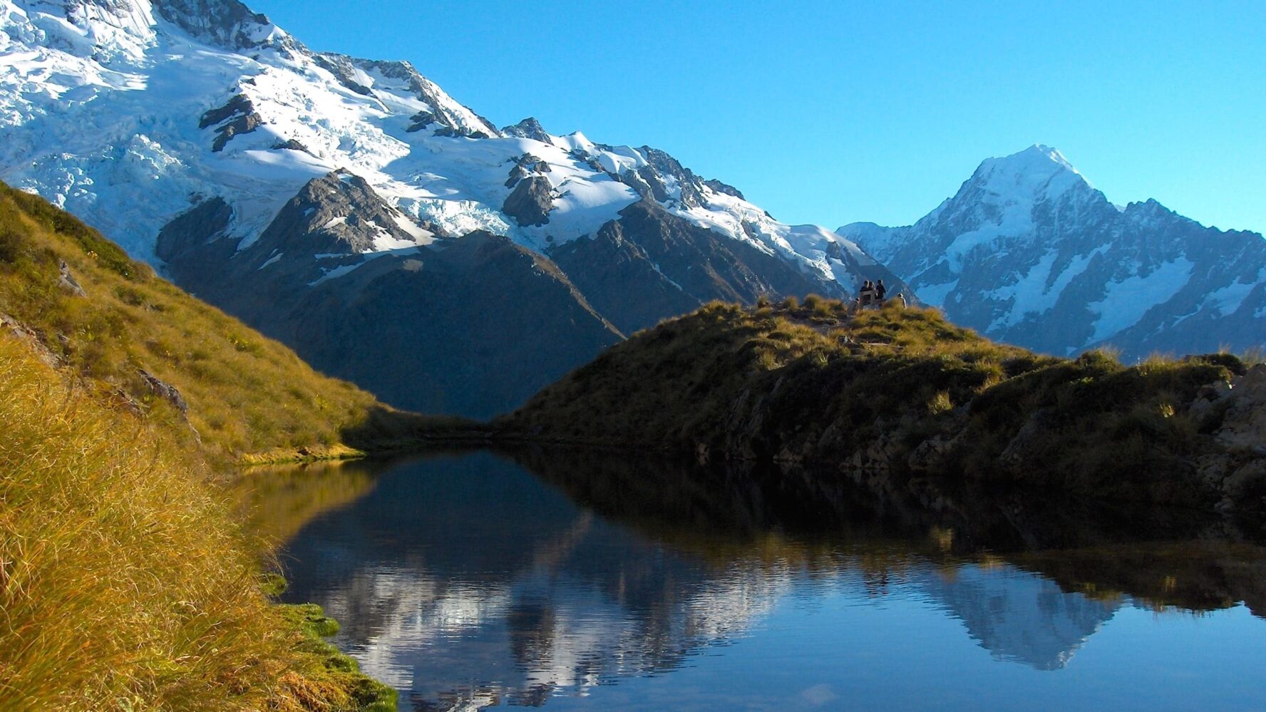 Sealy tarns reflection