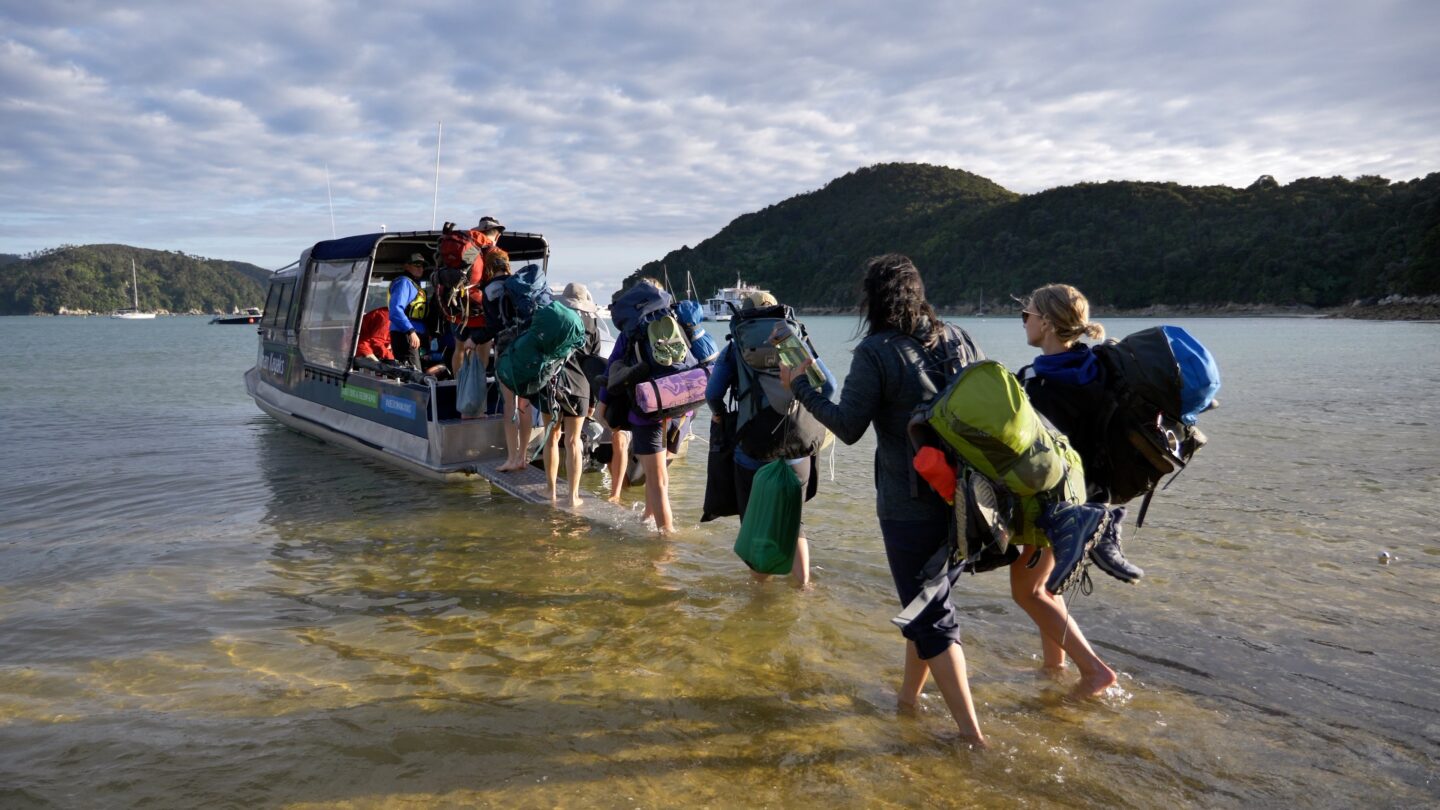 Water taxi Abel Tasman