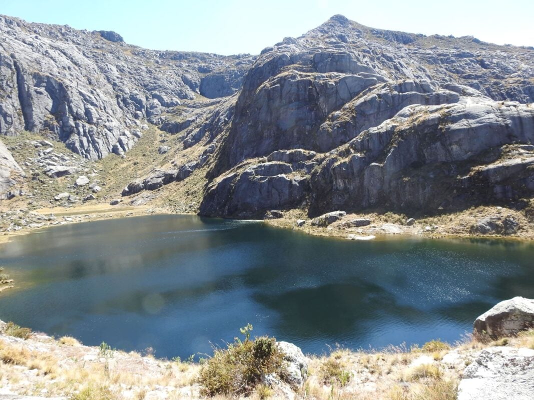 A lagoon in Sierra Nevada.