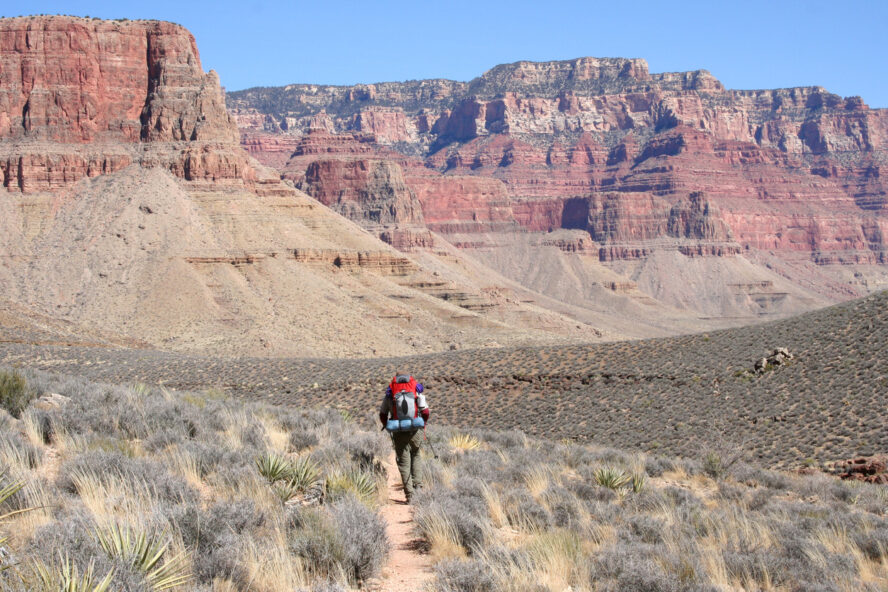 Hiking and Backpacking Tour of the Hermit Trail.