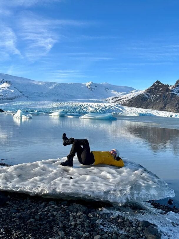 women tour winter iceland