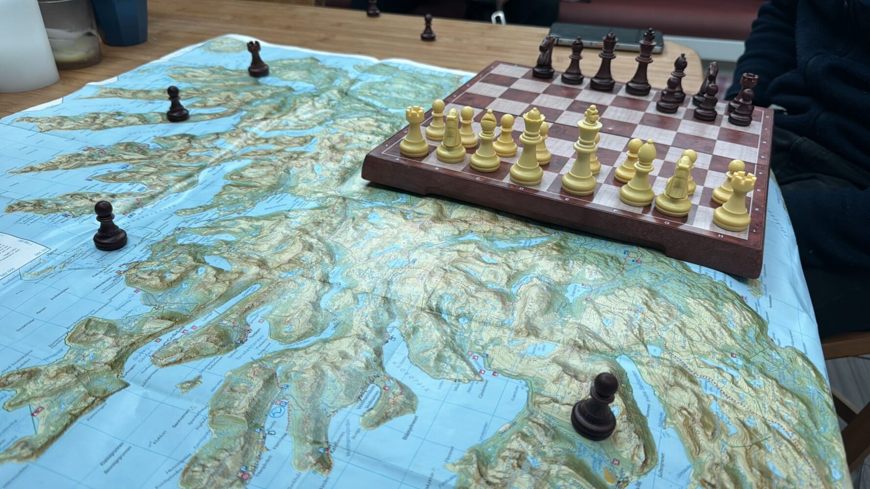 Svalbard map chess