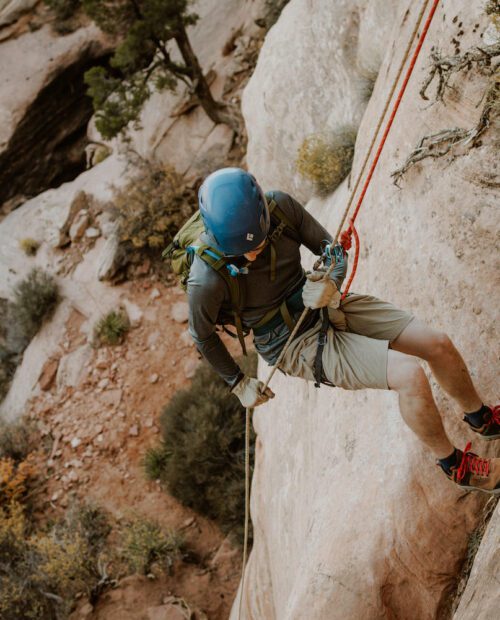 Canyoning and rock climbing adventure in Zion.