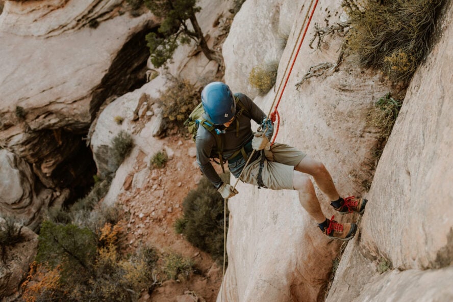 Canyoning and rock climbing adventure in Zion.